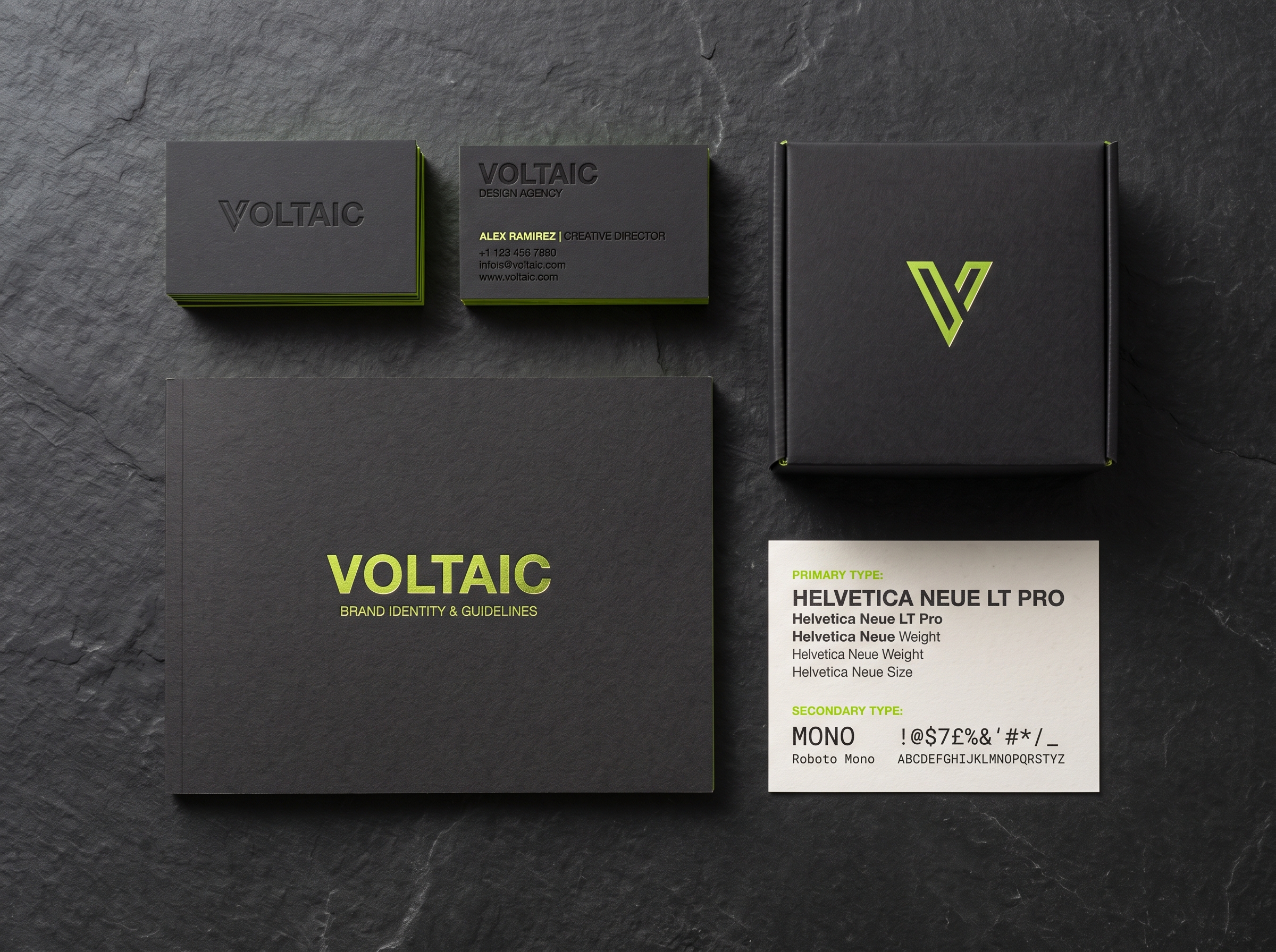 Brand identity showcase